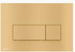 Alcaplast ALCA Nyomólap falsík alatti WC tartályhoz, THIN GOLD-matt (M54-G-M) (M54-G-M)