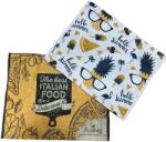  Ökotáska bevásárló táska Italian Food mintával