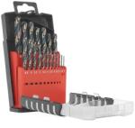 Tvardy fémfúró készlet TiN HSS 19db T02001 (T02001)