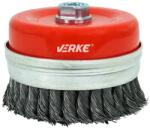 VERKE fazékkefe 100 mm M14 sodrott (V05252) (V05252)