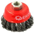 GEKO Fazékkefe csavart 65mm M14 G00593 (G00593)