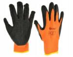 GEKO téli kesztyű 10 pamut latex bevonattal narancssárga G73592 (G73592)