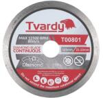  Tvardy gyémánt vágótárcsa vágókorong folyamatos vágóélű gres/márvány/gránit 125x7, 5x22, 2mm T00801 (T00801)