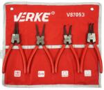 VERKE seeger fogó készlet külső/belső 180 mm 4 db V87053 (V87053)