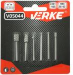VERKE volfrám-karbid maró készlet 3, 2 mm HSS 6 db (V05041) (V05044)
