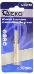 GEKO körkivágó gyémánt lyukfúró vizes fúráshoz GRES 10 mm G65010 (G65010)
