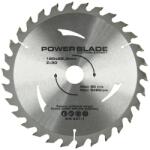  POWER BLADE vídiás körfűrész tárcsa vágótárcsa 180x22 mm 30T M09057 (M09057)