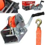 MAR-POL kézi csörlő 10m hevederrel 1133kg M80726 (M80726)