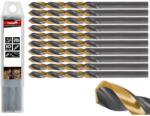 Tvardy fémfúró 6 mm TiN HSS 10db T02060 (T02060)