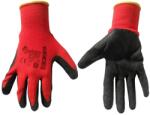 GEKO Védőkesztyű munkás kesztyű védő kesztyű GEKON 8-as piros G73531 (G73531)