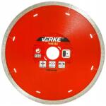 VERKE gyémántvágó gyémánt vágótárcsa vágókorong folyamatos vágóélű 200x1, 6x25, 4mm V44352 (V44352)