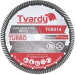  Tvardy turbo gyémánt vágótárcsa vágókorong 230x10x22, 2mm T00814 (T00814)