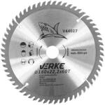  VERKE körfűrészlap fához 180x22, 2 mm 60T V44027 (V44027)