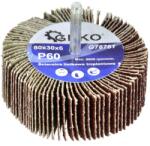 GEKO Csapos lamellás csiszoló 80x30X6 P60 G78761 (G78761)