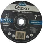 GEKO vágókorong vágótárcsa fém 180x2x22mm G78232 (G78232)