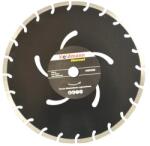  Heidmann gyémánt vágótárcsa vágókorong szegmentált beton/márvány/tégla 350x25, 4x10mm H00103 (H00103)