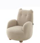 Vipack Bézs buklé gyerek fotel Rocky - Vipack - bonami - 107 090 Ft