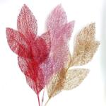  Művirág 65cm levelek, glitteres vegyes színek, szín nem választható