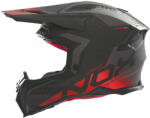 NOX N634 black-red motocross bukósisak (N634GMBR)
