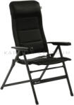 Travellife Barletta L magas támlás kempingszék, fekete (C22016)