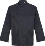 Neoblu 4458 EUGENE / Férfi hosszú ujjú szakács rondon - mélyfekete 5XL (244458n1115)