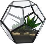 Relaxdays Terariu cu plante din sticlă geometrică Relaxdays (10124612)