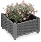 Relaxdays Ghivece Relaxdays cu aspect de ratan (10115815)