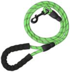 Relaxdays Lesă pentru câini Relaxdays, căptușită, verde, 150 cm (10087883)
