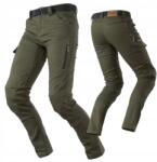 LS2 Motoros Nadrág LS2 Straight Olive Green Városi Slim Fit XL