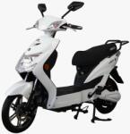 Voltarom Scuter Electric (Bicicleta), Fara Permis, Cu Pedale Volta SX - 220 W, viteza maxima 25 km pe ora, Alb (TET-0007)
