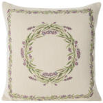 Eurofirany Levendula mintás gobelin párnahuzat Natúr 45x45 cm