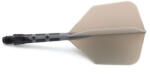 Cuesoul Fluturas si tija darts Cuesoul ROST T19, gri-negru, fluturas Big Wing si tija scurta (CS680606)