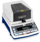 KERN DIS 100-3 (120g/0, 001g és 0, 01-100/0, 001 százalék, 30-175°C/1°C) nedvességelemző digitális labor és analitikai mérleg elektromágneses erőkompenzációs cellával (DIS 100-3)