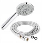 Sannit Zuhanyfej 3 Funkciós Zuhanyfej 150CM Hajlékony Acél Tömlővel 2X1/2 (AL02475)
