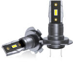 LEDtech H7 LED izzó CANBUS 12V 6500K Jégfehér - Hideg fehér 5530 CSP H7 LED autóba - W17 2300 lm - 2db-os készlet ✔️ (H7 W17 LED)
