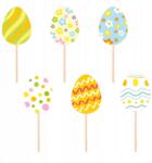 PartyPal Pisztrángok Húsvéti Tojás 6 db-os szett. Topper