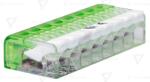 TRACON Clemă de legături fără şurub, transp. , care se poate deschide 0, 2-2, 5mm2, 24A, 450VAC 8P (RVONK8)