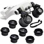 Rozz Nagyító óraüveg javítás 2 led 25x kiváló minőségű kivitelezés