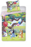 Bluey Garden Party gyerek, ovis ágyneműhuzat 100×135cm, 40×60 cm (BRM022881) - oliviashop