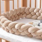 idealisotthon Fonott rácsvédő, bézs, 360 cm (IO-BB-BGE-360)