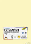 FOLIA Dekorkarton, 2 oldalas, A4, 300 g, 50 lap, FOLIA, szalmasárga (614/50 11) - alter