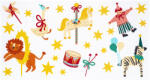  Circus Tattoos, mix (1 pkt / 24 db. ) (TAT20)