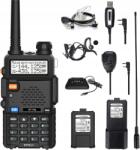  Pofung rádióállomás, 7, 4W, 3800mAh, Usb, 22×15×11, 7cm, VHF/UHF (JOB-B0BPM5G7Z8)