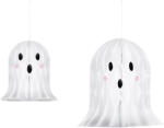  Paper Ghost Decorations, white, 20-30cm (1 pkt / 2 pc. ) (ZDP6-30-008)