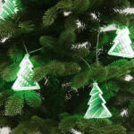  LED-es tükördísz fényfüzér, 1 m / 72 db hidegfehér LED (MRLC-6-T)