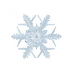  LED-es ablakdísz, öntapadós, hidegfehér LED (KID-331-WH)