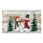  Fa világító kép, 6 db LED-del, kapcsolható (KLW-40)