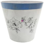 Decoration & Design Kaspó ültethető, virágmintás 16x15 cm (DD69447)