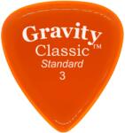 Gravity Picks Pana chitara Gravity Classic Standard 3.0mm Master Orange