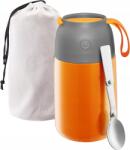  Good For You uzsonnás termosz kanállal, narancssárga (d24) (Flask520ml)